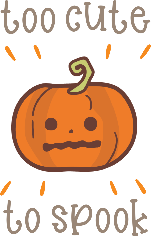 Transparent Halloween Poster  Drawing for Jack O Lantern for Halloween