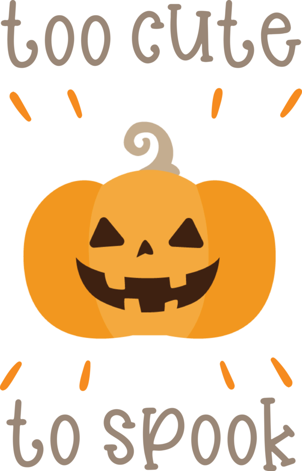 Transparent Halloween Line Happiness Meter for Jack O Lantern for Halloween
