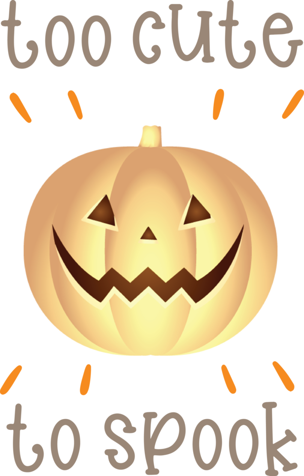 Transparent Halloween Jack-o'-lantern Squash Icon for Jack O Lantern for Halloween