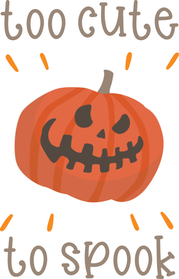 Transparent Halloween Logo Jack-o'-lantern Design for Jack O Lantern for Halloween