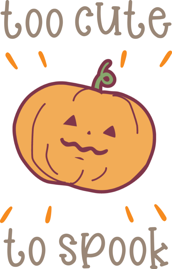 Transparent Halloween Line Happiness Meter for Jack O Lantern for Halloween