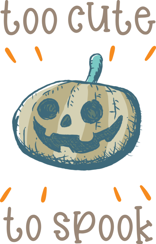 Transparent Halloween Poster Design Logo for Jack O Lantern for Halloween