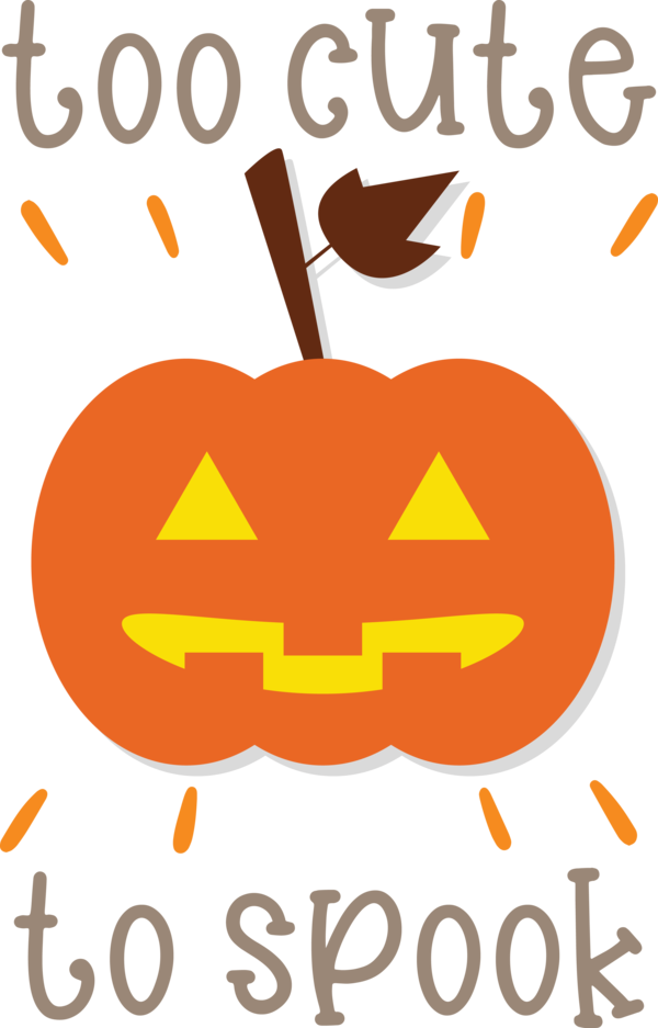Transparent Halloween Line Meter Mathematics for Jack O Lantern for Halloween