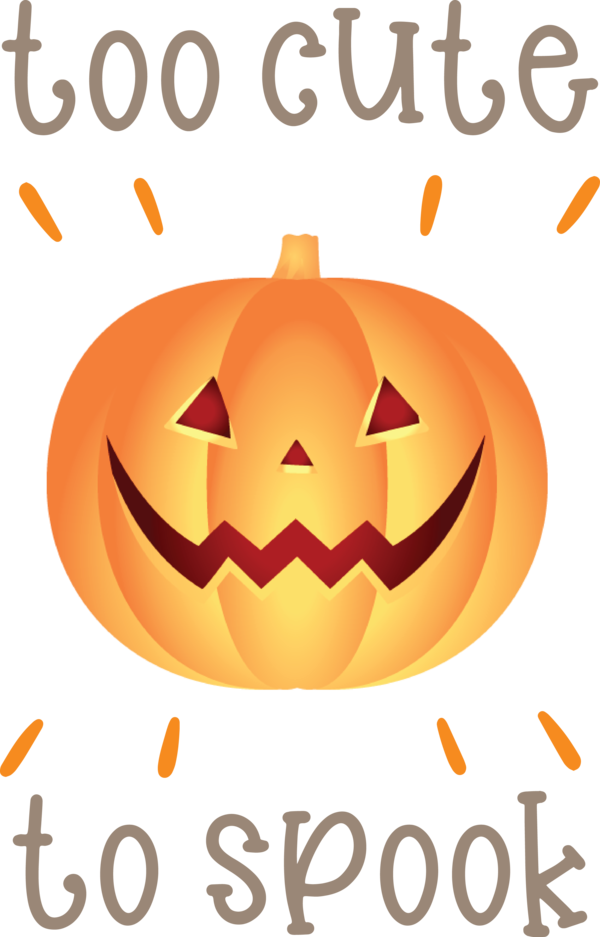 Transparent Halloween Jack-o'-lantern Squash Meter for Jack O Lantern for Halloween