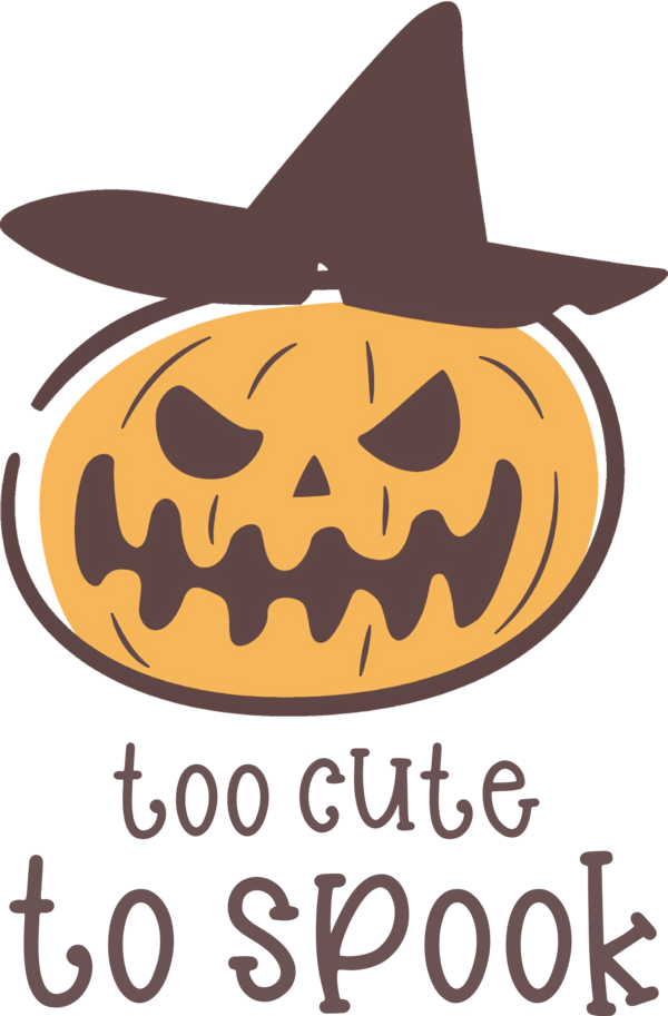 Transparent Halloween Logo Pumpkin Headgear for Jack O Lantern for Halloween