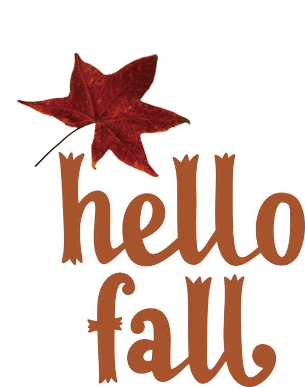 Transparent Thanksgiving Leaf Logo Tree for Hello Autumn for Thanksgiving