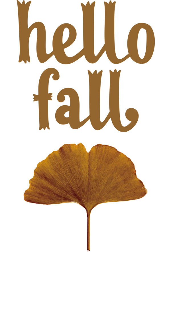 Transparent Thanksgiving Leaf Font Tree for Hello Autumn for Thanksgiving