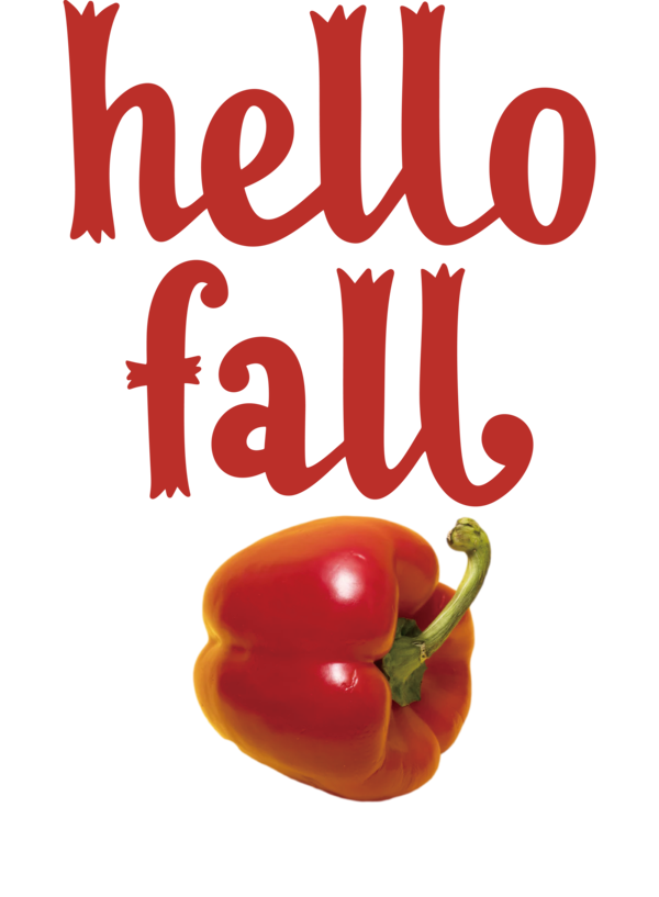 Transparent Thanksgiving Habanero Chili pepper Tomato for Hello Autumn for Thanksgiving