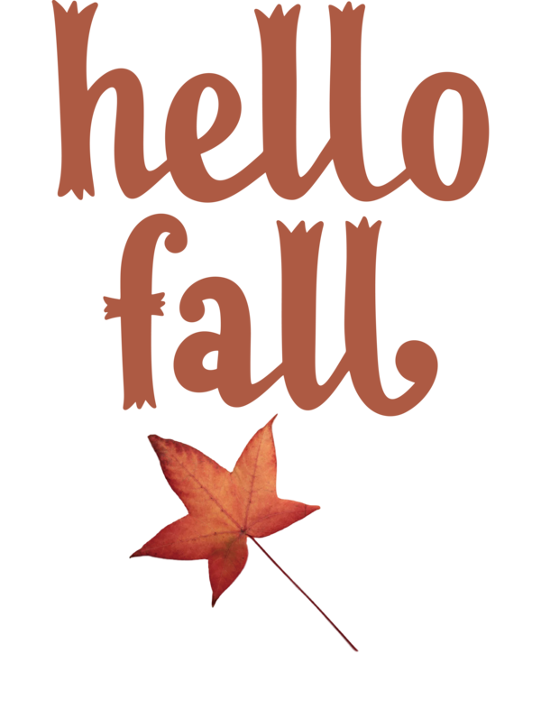 Transparent Thanksgiving Logo Design Leaf for Hello Autumn for Thanksgiving