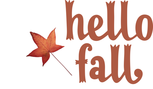 Transparent Thanksgiving Logo Leaf Tree for Hello Autumn for Thanksgiving