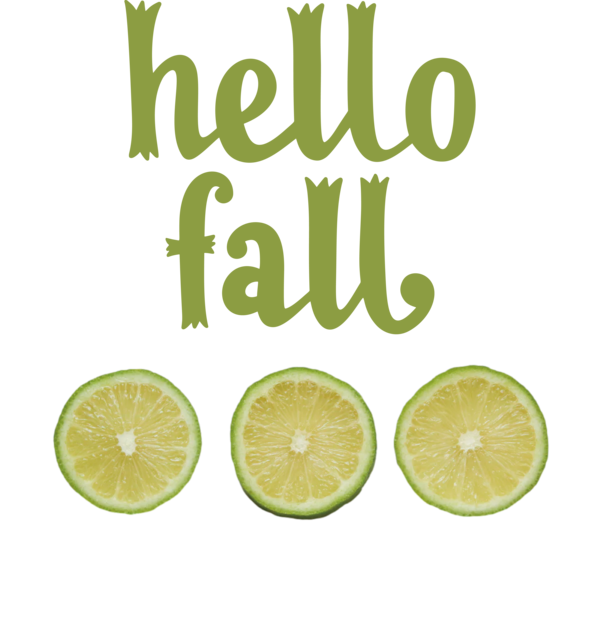 Transparent Thanksgiving Persian lime Lemon-lime drink Key lime for Hello Autumn for Thanksgiving
