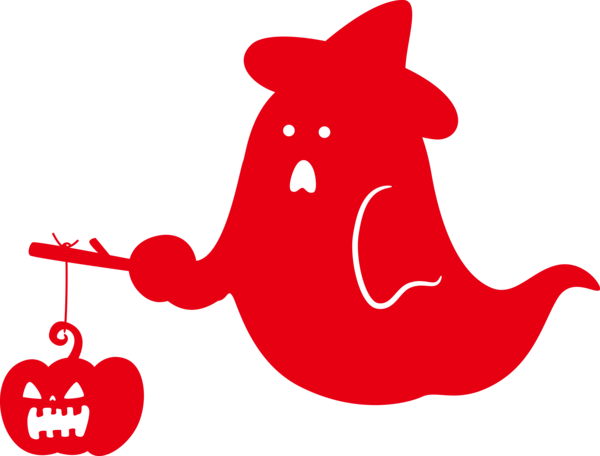 Transparent Halloween Cartoon Character Painting for Halloween Ghost for Halloween