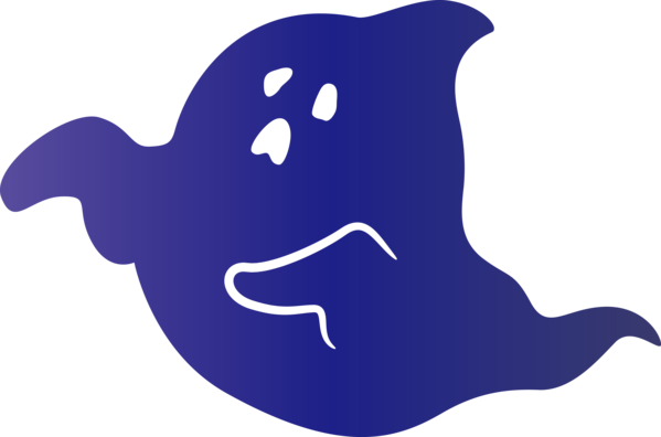 Transparent Halloween Dolphin Cartoon Cetaceans for Halloween Ghost for Halloween