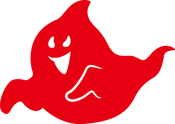 Transparent Halloween Fish Cartoon Line for Halloween Ghost for Halloween