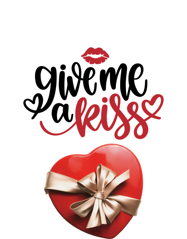 Transparent International Kissing Day Logo Font Fashion for World Kiss Day for International Kissing Day