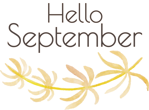 Transparent thanksgiving Flower Logo Petal for Hello September for Thanksgiving