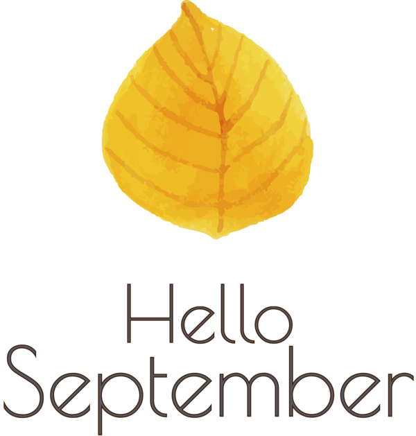 Transparent thanksgiving Leaf Font Produce for Hello September for Thanksgiving