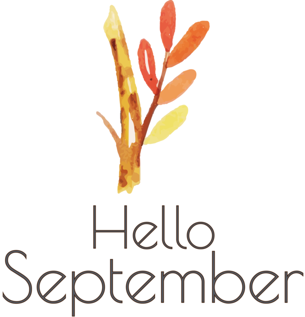 Transparent thanksgiving Text personal for Hello September for Thanksgiving