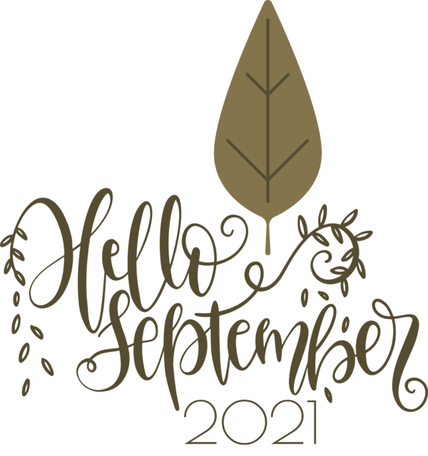 Transparent September Design September Logo for Hello September for September