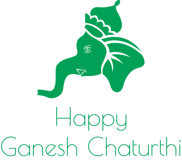 Transparent Ganesh Chaturthi Logo Meter Design for Vinayaka Chaturthi for Ganesh Chaturthi