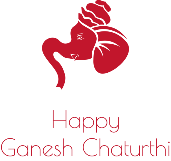 Transparent Ganesh Chaturthi Icon Design Vector for Vinayaka Chaturthi for Ganesh Chaturthi