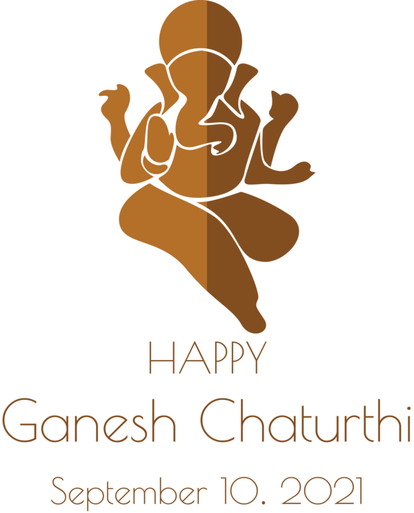 Transparent Ganesh Chaturthi Vector Icon Design for Vinayaka Chaturthi for Ganesh Chaturthi
