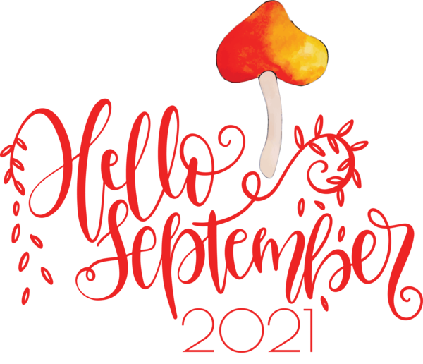 Transparent September Hello September September Logo for Hello September for September