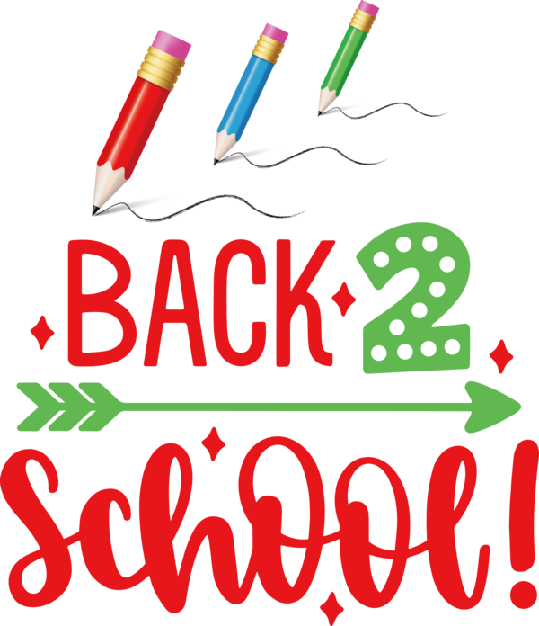 Transparent Back to School Logo Line Design for Welcome Back to School for Back To School