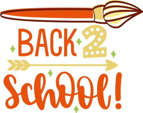 Transparent Back to School Logo Commodity Design for Welcome Back to School for Back To School