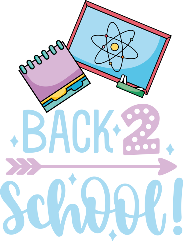 Transparent Back to School Design Line Meter for Welcome Back to School for Back To School