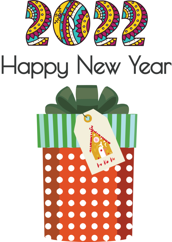 Transparent New Year Christmas Day Drawing Design for Happy New Year 2022 for New Year
