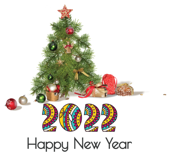 Transparent New Year Mrs. Claus Christmas Day Christmas gift for Happy New Year 2022 for New Year