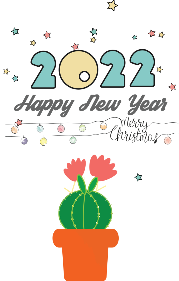 Transparent New Year Floral design Leaf Design for Happy New Year 2022 for New Year