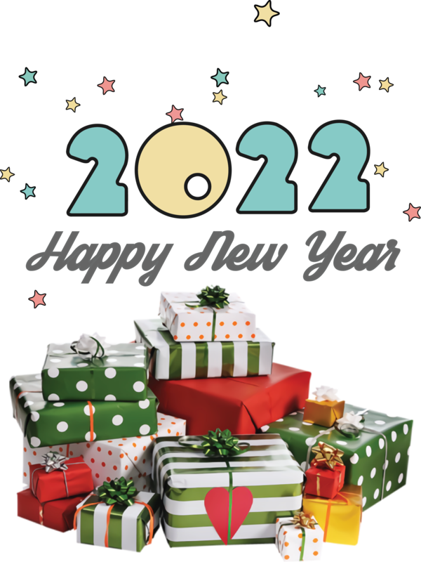 Transparent New Year Cartoon  Christmas Day for Happy New Year 2022 for New Year