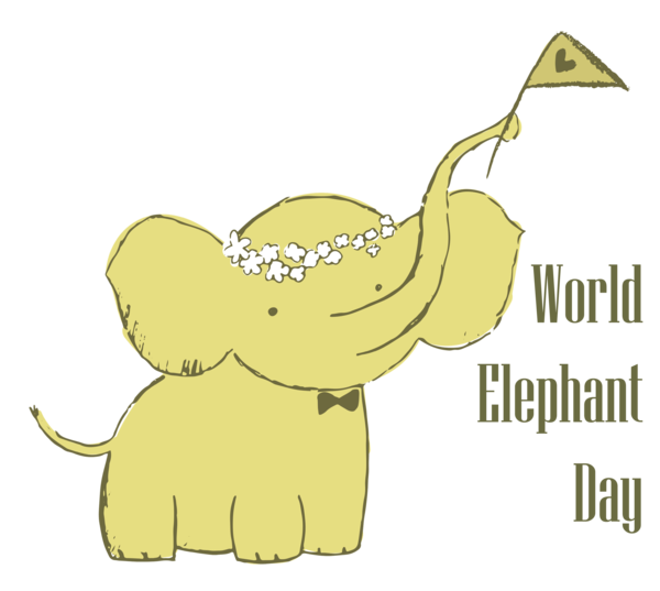 Transparent World Elephant Day Elephant Data Elephants for Elephant Day for World Elephant Day