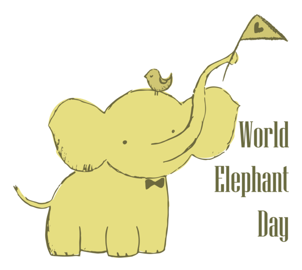 Transparent World Elephant Day Elephant Data Elephants for Elephant Day for World Elephant Day