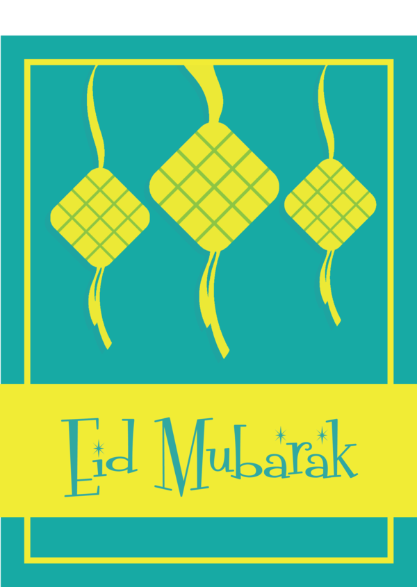 Transparent Eid al Fitr Ketupat Transparency Icon for Ketupat for Eid Al Fitr