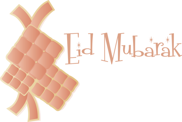 Transparent Eid al Fitr Logo Font Business for Ketupat for Eid Al Fitr