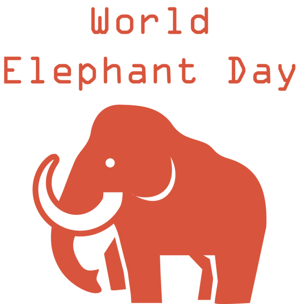 Transparent World Elephant Day African elephants Elephant Indian elephant for Elephant Day for World Elephant Day
