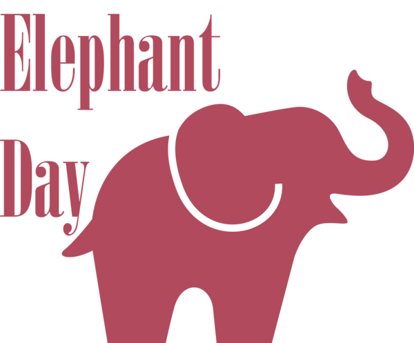 Transparent World Elephant Day African elephants Indian elephant Elephant for Elephant Day for World Elephant Day