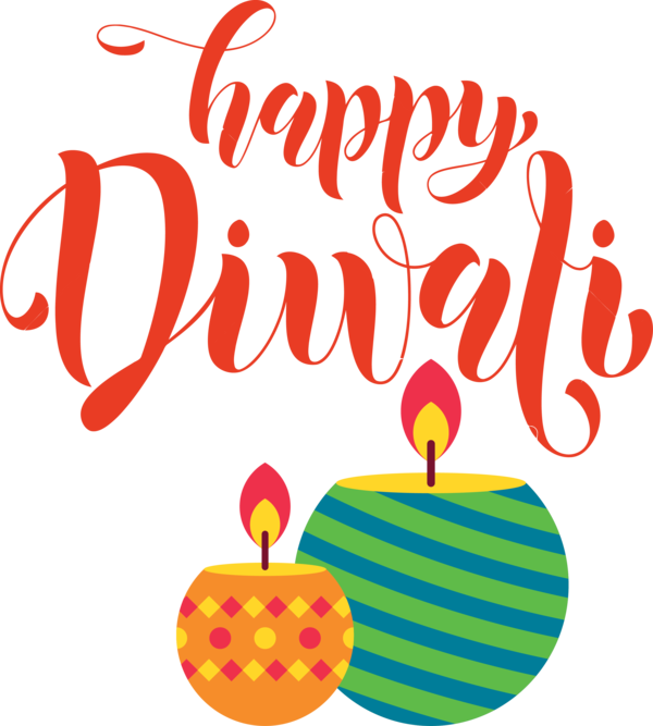 Transparent Diwali Logo Line Design for Happy Diwali for Diwali