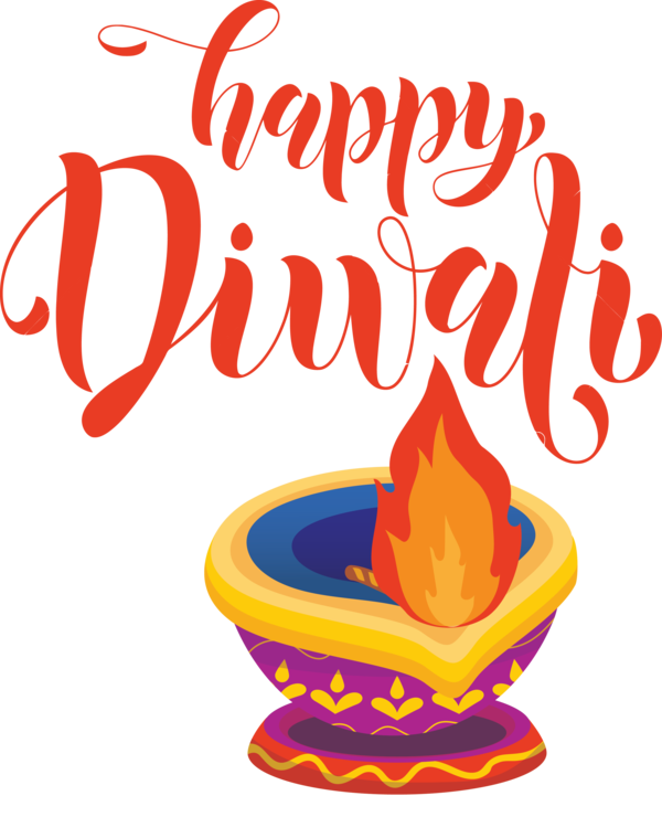 Transparent Diwali Logo Line Meter for Happy Diwali for Diwali