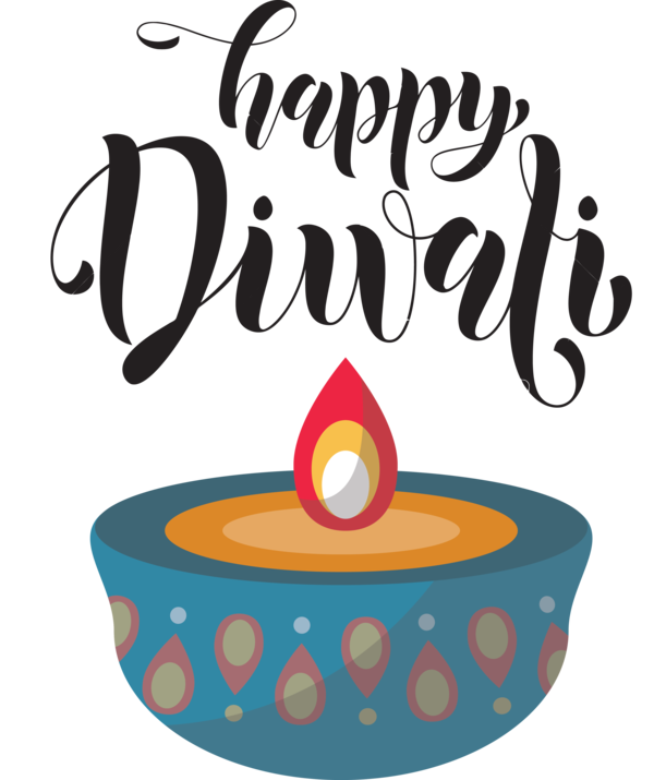 Transparent Diwali Logo Line Meter for Happy Diwali for Diwali