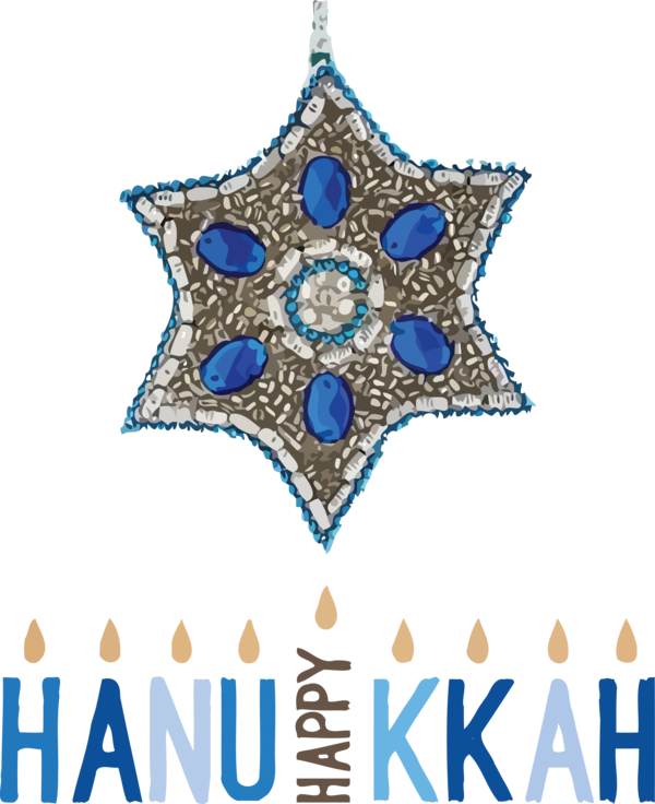 Transparent Hanukkah Star of David Jewish holiday Hanukkah for Happy Hanukkah for Hanukkah