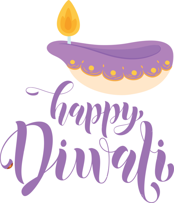 Transparent Diwali Logo Design Cartoon for Happy Diwali for Diwali