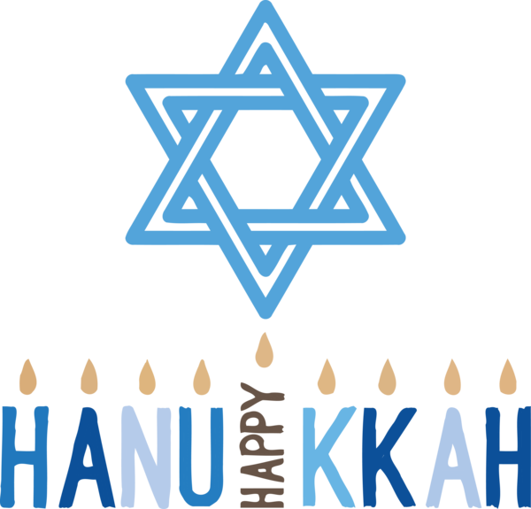 Transparent Hanukkah Star of David Jewish people Jerusalem for Happy Hanukkah for Hanukkah