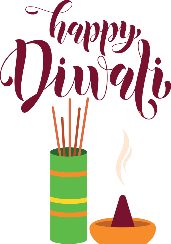 Transparent Diwali Logo Design Line for Happy Diwali for Diwali