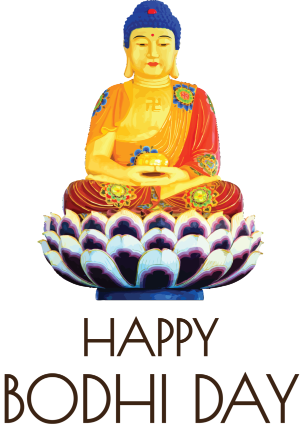 Transparent Bodhi Day Gautama Buddha Wat Traimit Withayaram Worawihan Buddha's Birthday for Bodhi for Bodhi Day