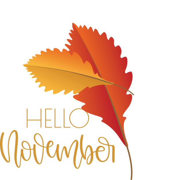 Transparent Thanksgiving Logo Drawing Adobe Photoshop for Hello November for Thanksgiving
