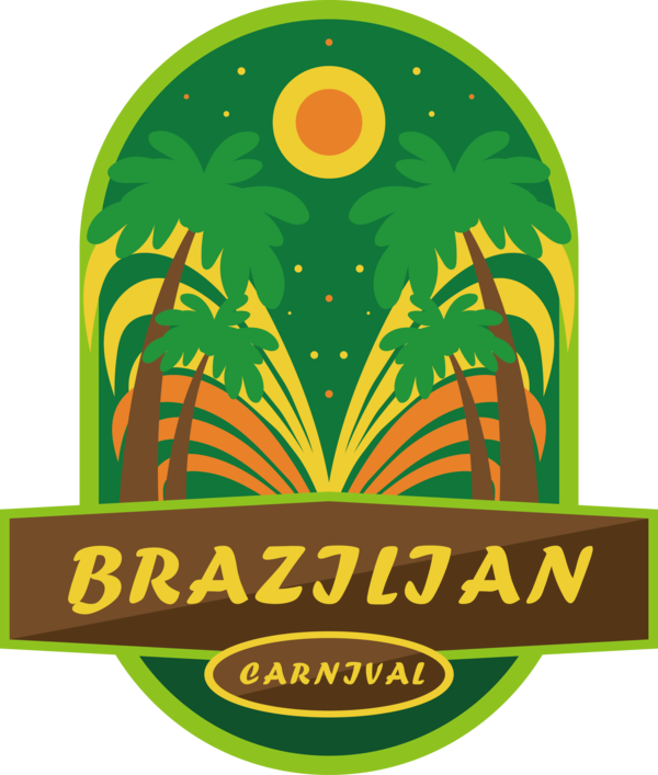 Transparent Brazilian Carnival Logo Font Symbol for Carnaval for Brazilian Carnival
